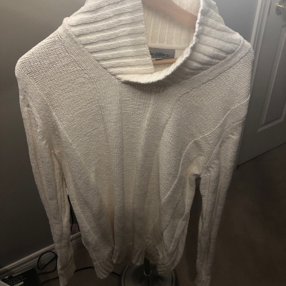 BNWOT Le Chateau men’s Shawl sweater in Sz L!! - Picture 7 of 8